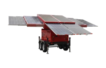 Mobilna wieża zasilania solarnego OWN Energy© MSOL24