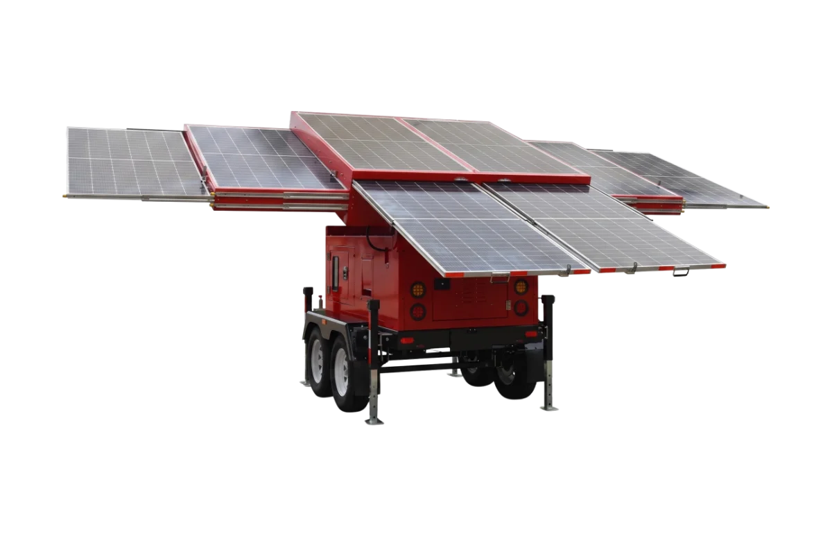 Mobilna wieża zasilania solarnego OWN Energy© MSOL24 - obrazek 1