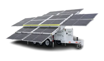 Mobilna wieża zasilania solarnego MSOL48