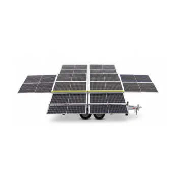 Mobilna wieża zasilania solarnego MSOL48 panele