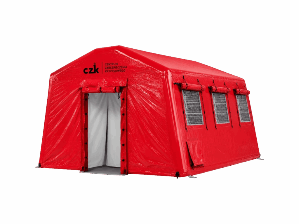Specjalistyczny namiot pneumatyczny 6x5m CZK© - PNA6X5