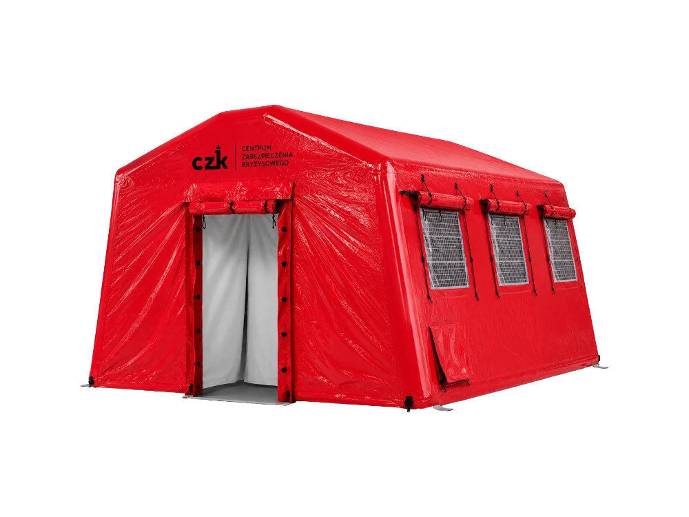 Specjalistyczny namiot pneumatyczny 6x5m CZK© - PNA6X5