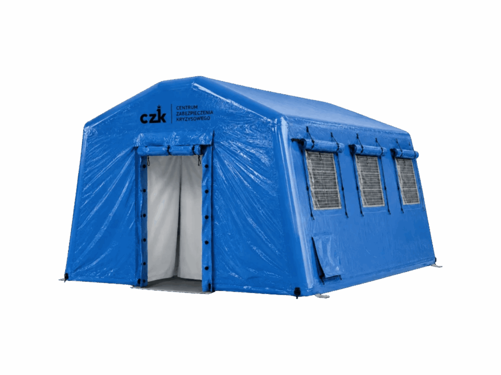 Specjalistyczny namiot pneumatyczny 8x5m CZK© - PNA8X5