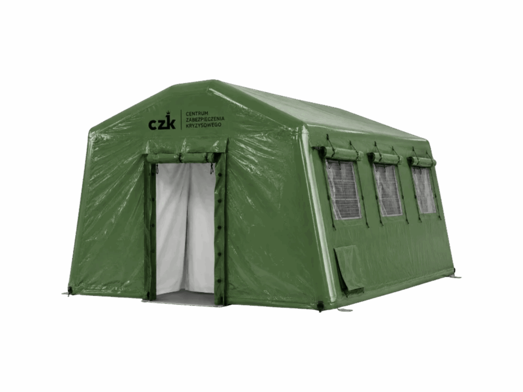 Specjalistyczny namiot pneumatyczny 6x5m CZK© - PNA6X5