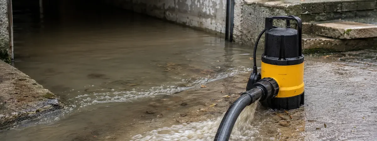 Jaka pompa do wypompowania wody po powodzi? Poradnik doboru